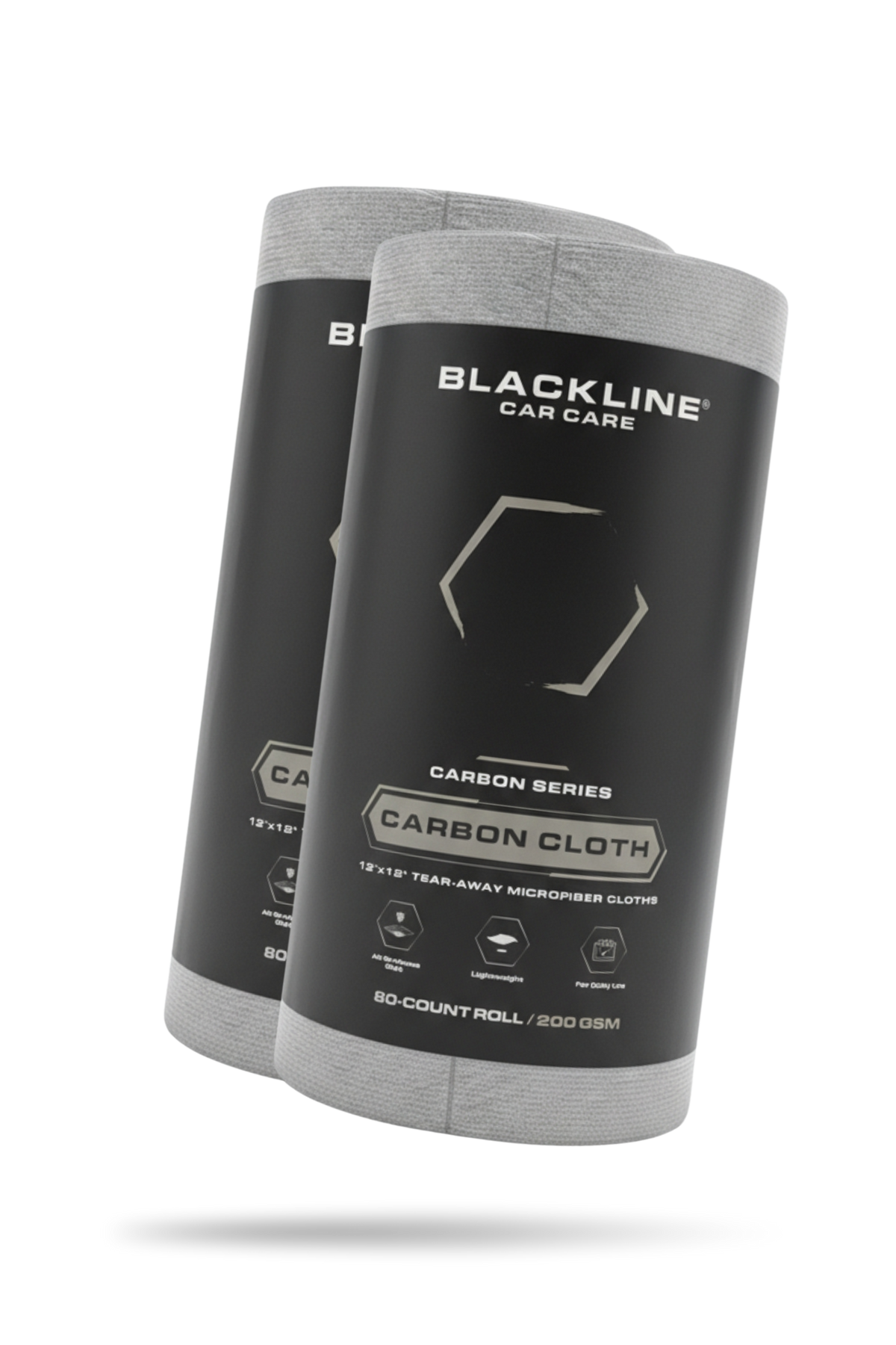 Blackline carbon cloth