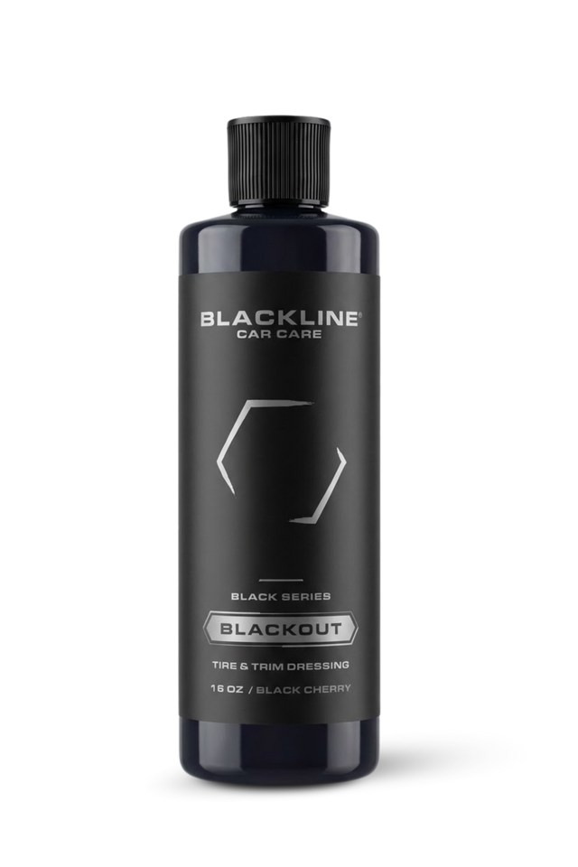 Blackline trim & tire dressing