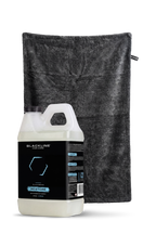 Blackline microfiber detergent