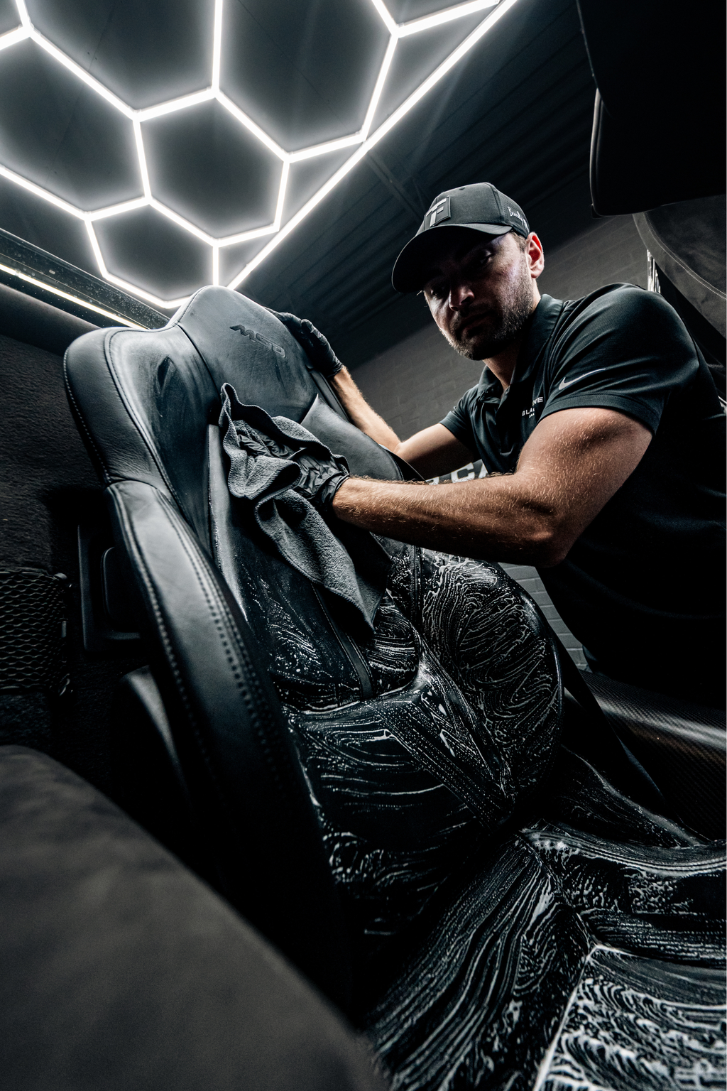 Blackline microfiber towels