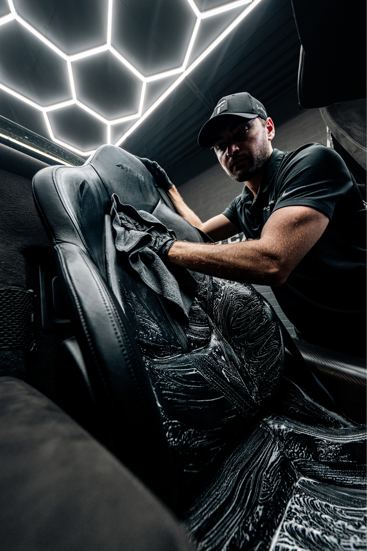 Blackline microfiber towels
