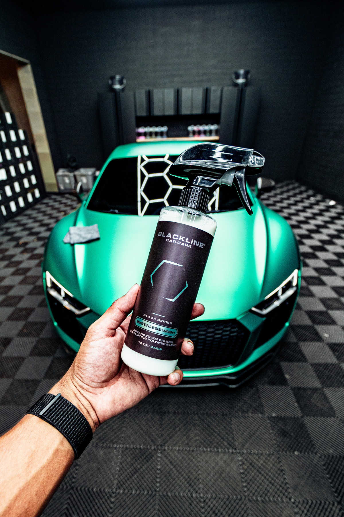 Blackline waterless wash