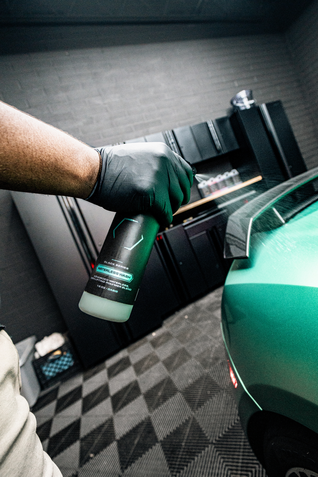 Blackline waterless wash