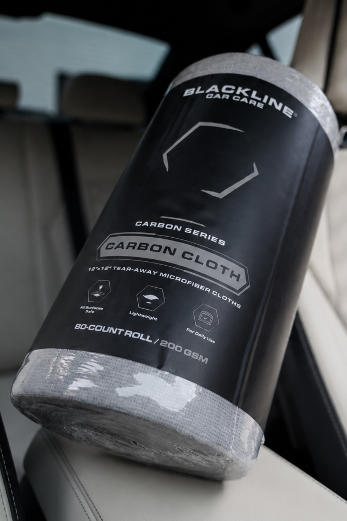 Blackline carbon cloth