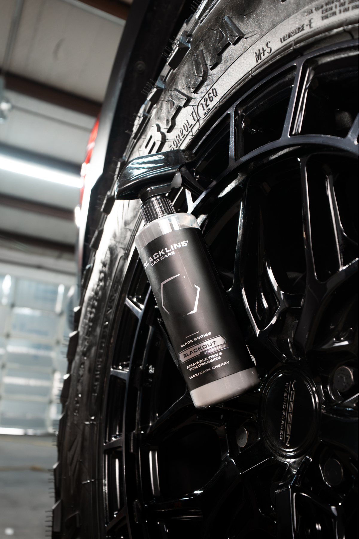 Blackline trim & tire dressing
