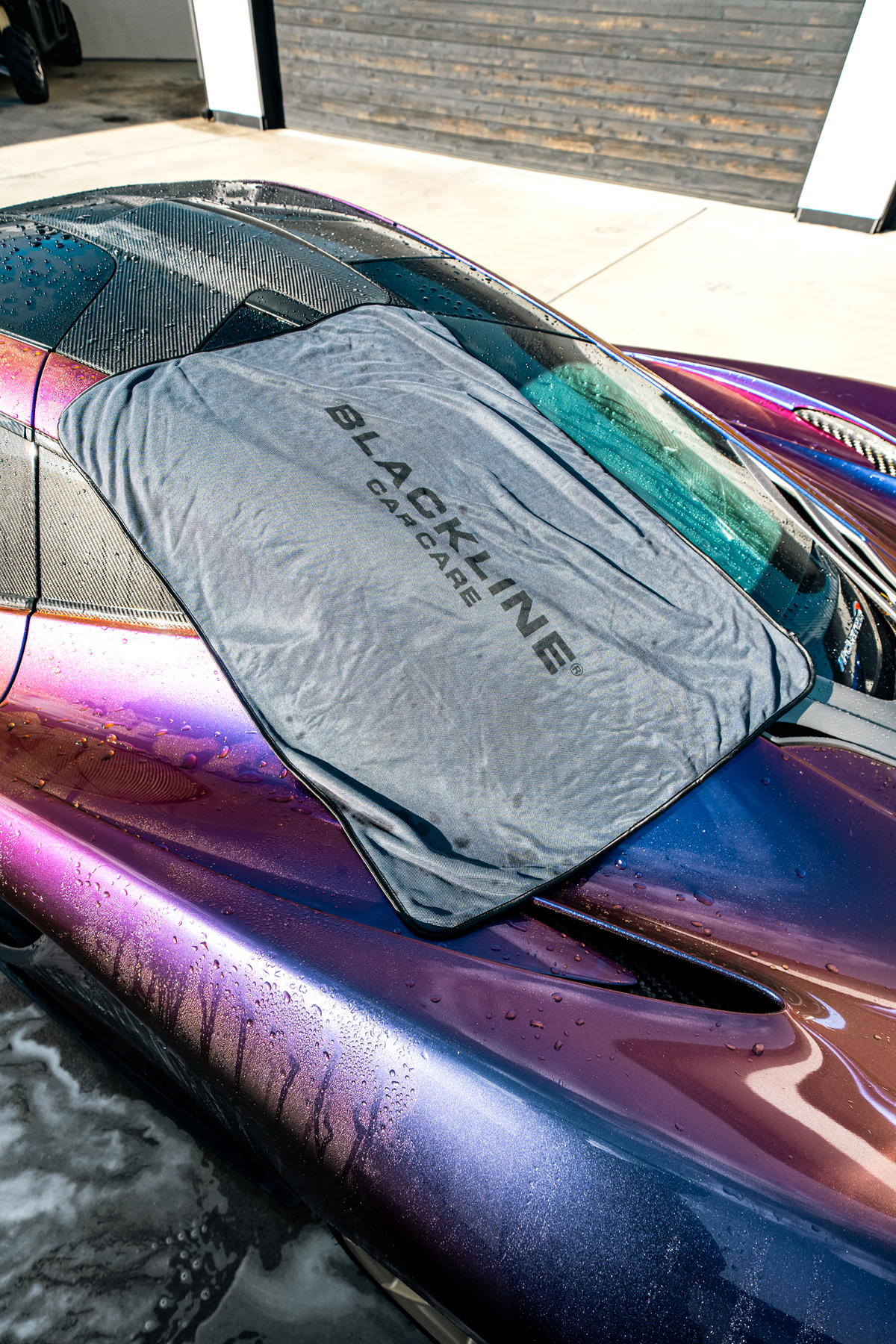 Blackline drying towel