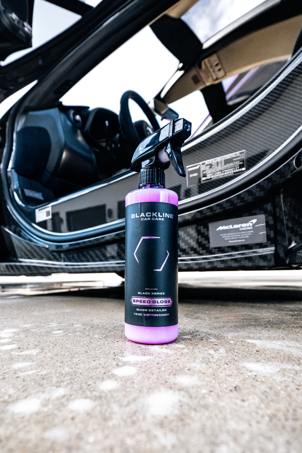 Blackline quick detailer