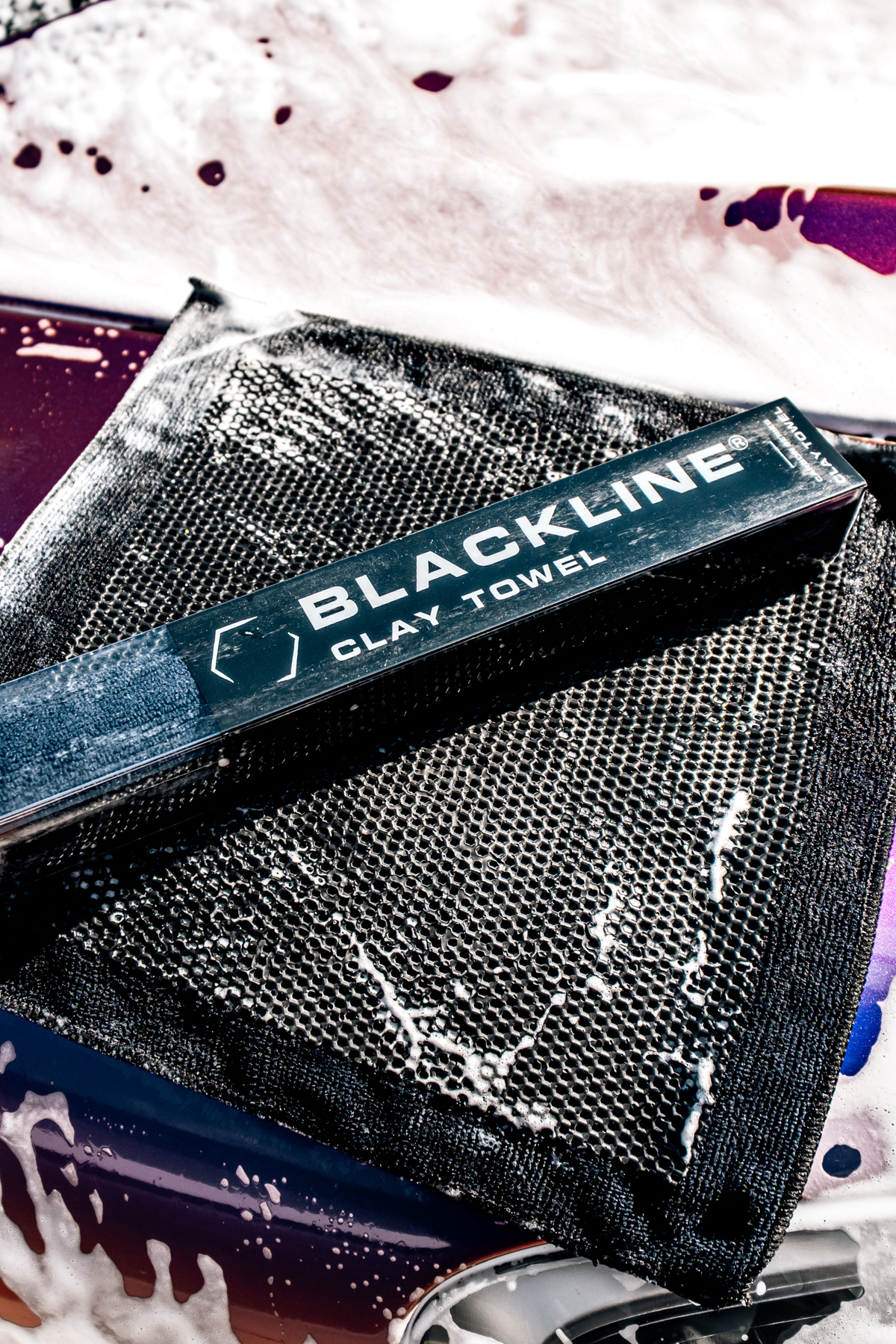 Blackline clay towel