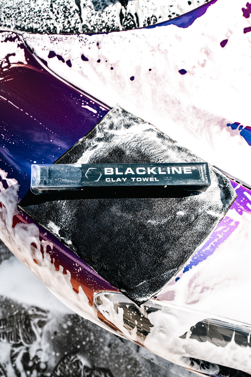 Blackline clay towel