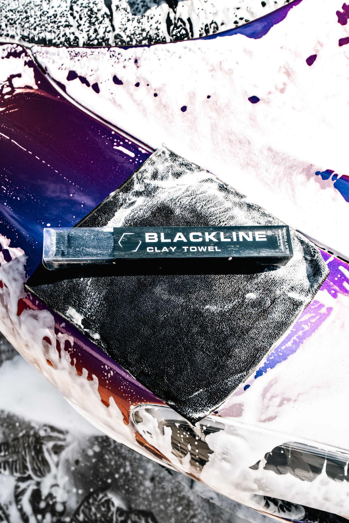 Blackline clay towel