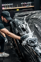 Blackline wash mitt