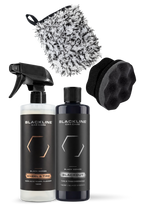 Blackline trim & tire dressing
