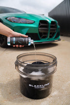 Blackline microfiber detergent
