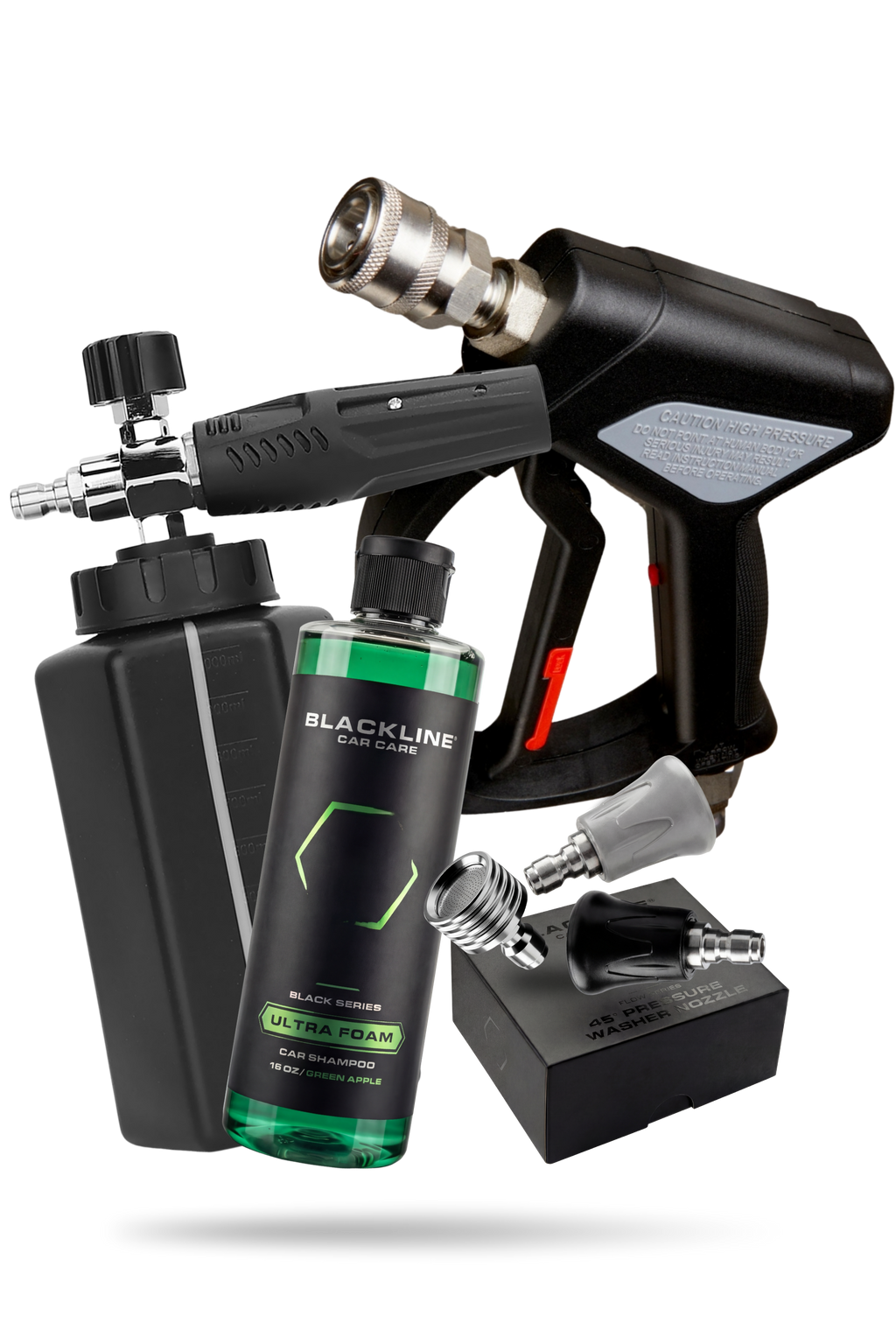 Blackline pressure washer gun