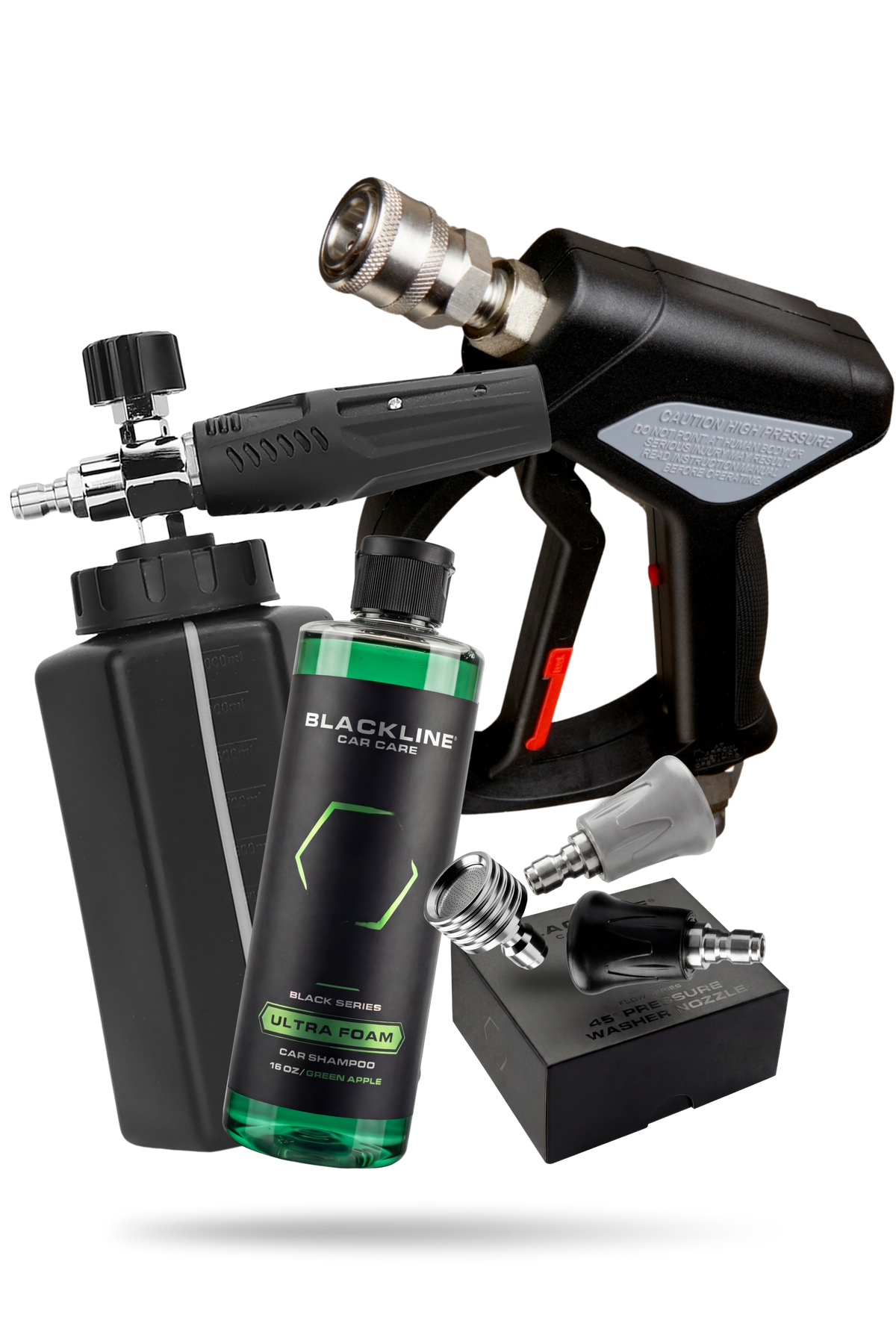 Blackline pressure washer gun