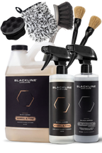 Blackline trim & tire dressing