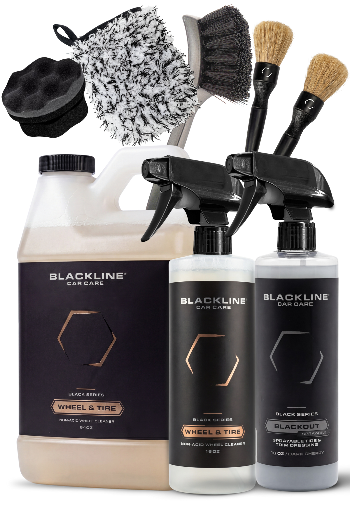 Blackline trim & tire dressing