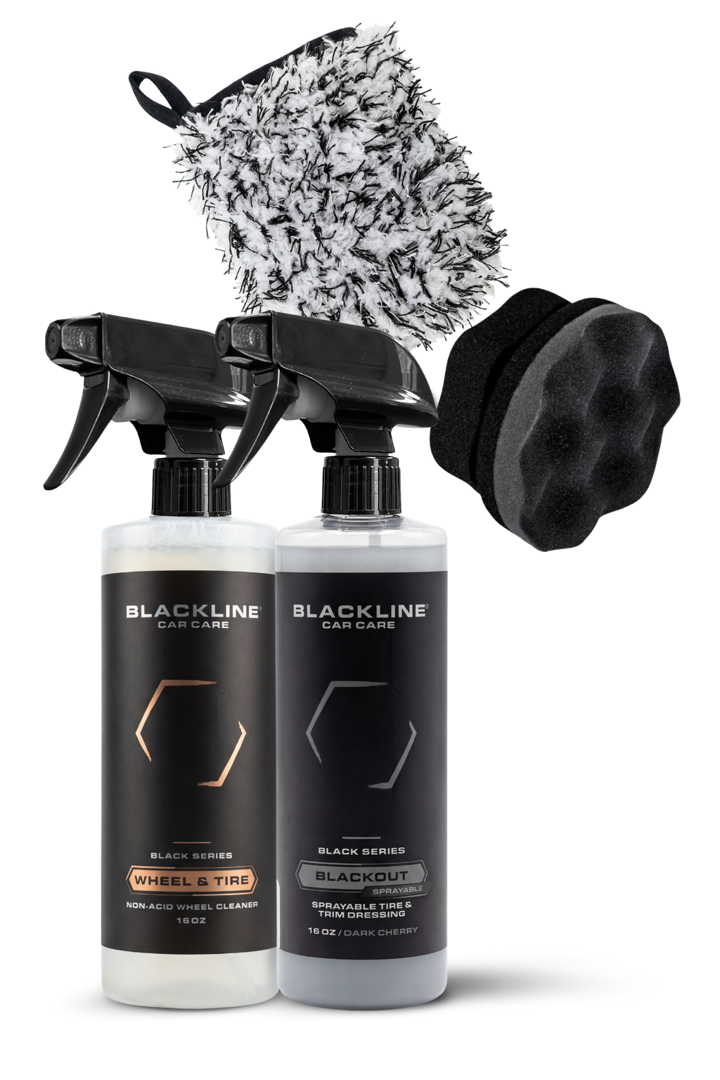Blackline trim & tire dressing