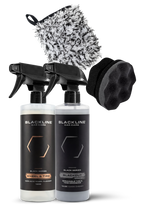 Blackline trim & tire dressing