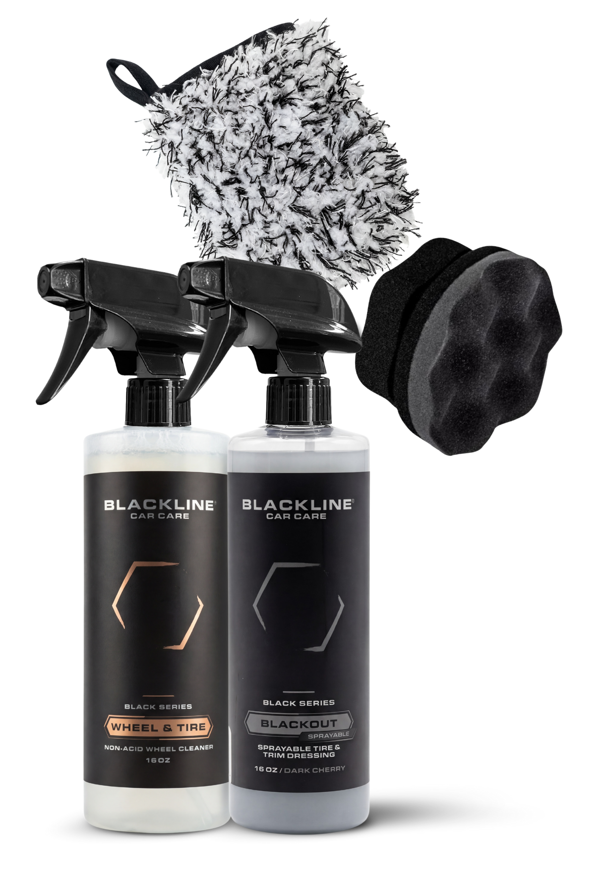 Blackline trim & tire dressing