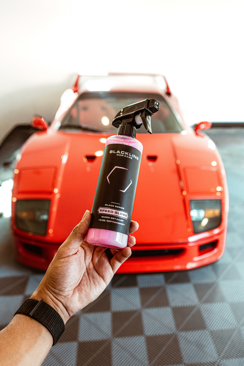 Blackline quick detailer