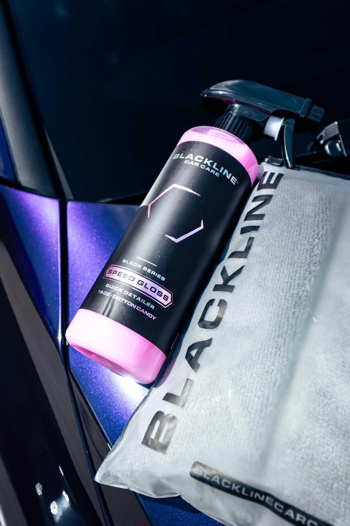 Blackline quick detailer